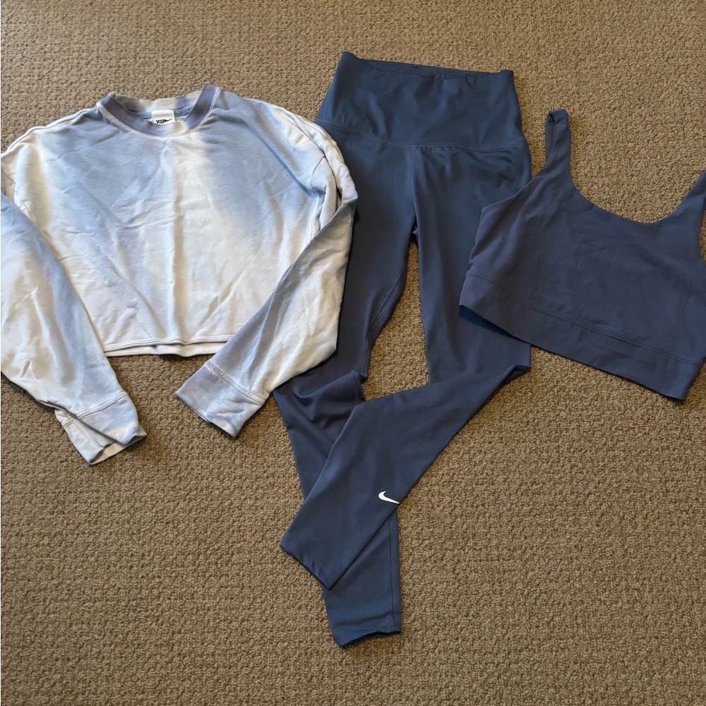 Nike Blue set